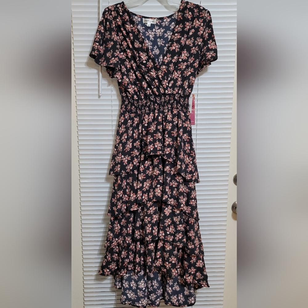 Floral Ruffle Dress